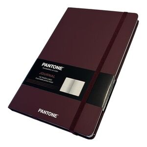 Brown Trout Pantone Dark Cherry 192 Lined Page Journal